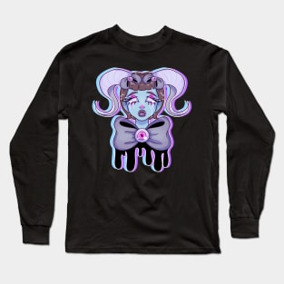 Sad Demon Clown Long Sleeve T-Shirt